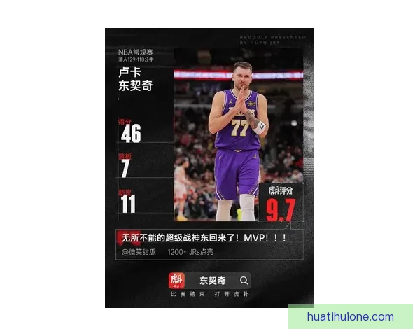 布朗力挺东契奇称其得分天赋与投篮手感堪称与生俱来的超级巨星